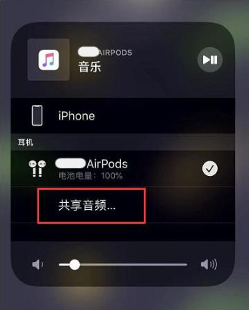 周宁苹果14音频维修点分享iPhone14音频共享设置方法 